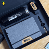 Box Gift | Libreta con holder, Lapicero y Termo - Lemon Creativo